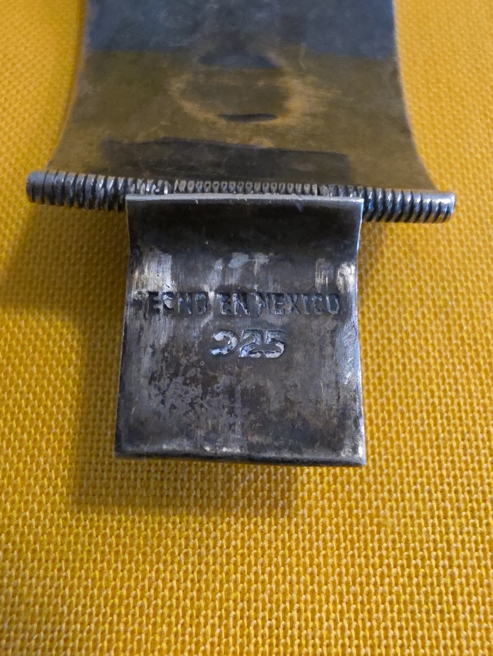 Vintage 925 Silver Mexican/Aztec Inspired Panel Bracelet - Beautiful Piece! - Picture 9 of 15